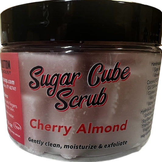 Sugar Cube Scrub - Cherry Almond