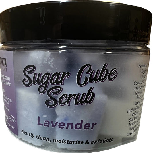 Sugar Cube Scrub - Lavender